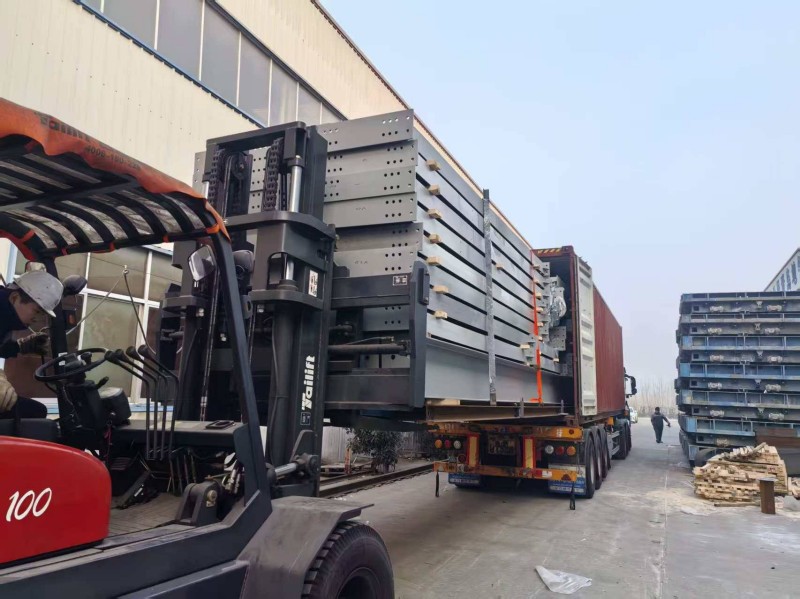 Dostawa magazynu konstrukcji stalowych w Urugwaju