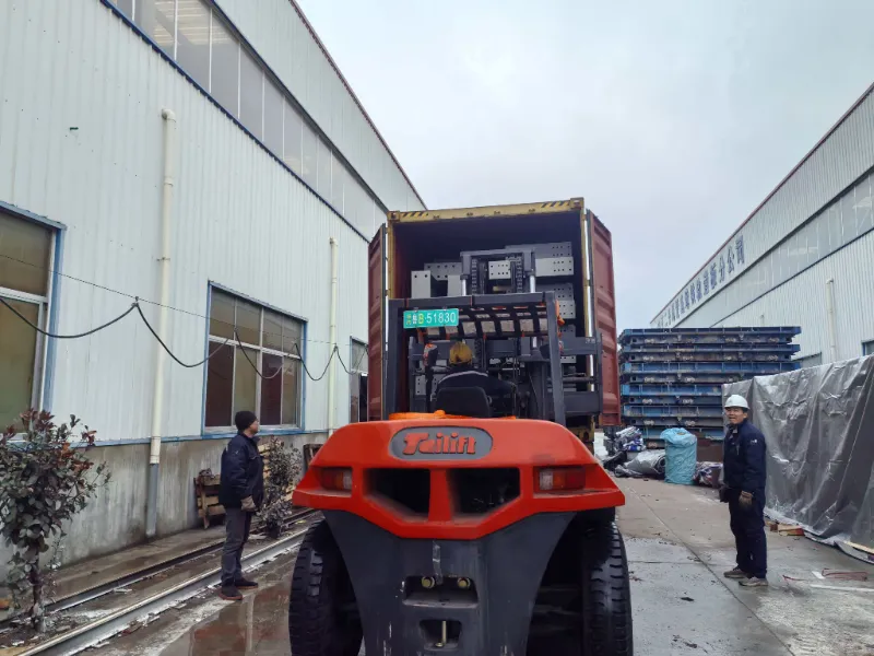 Wiadomość o dostawie magazynu konstrukcji stalowych w Urugwaju